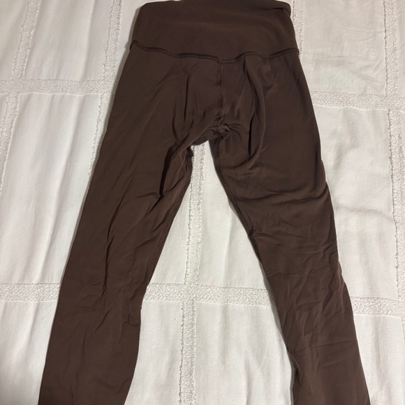 GLOW MODE LEGGINGS — CHOCOLATE BROWN (S) - Picture 2 of 3